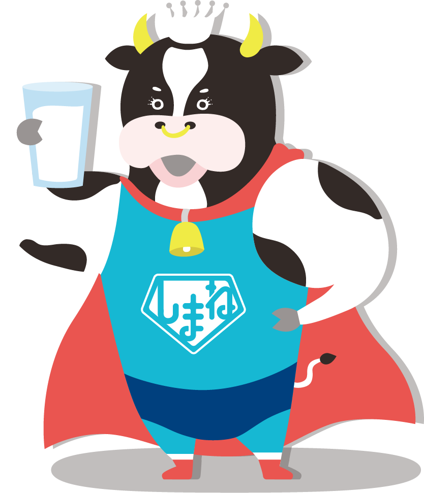 島根県牛乳普及協会　公式キャラクターミルモーネ