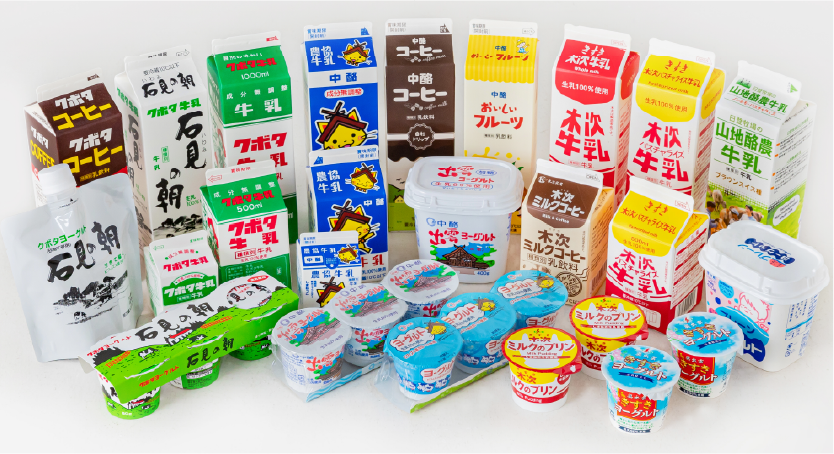 島根のミルク一式